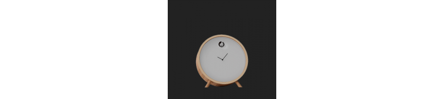 wooden clock