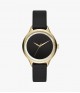 Gold wrist watch