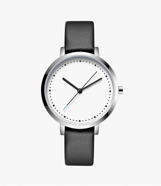 black & white watch