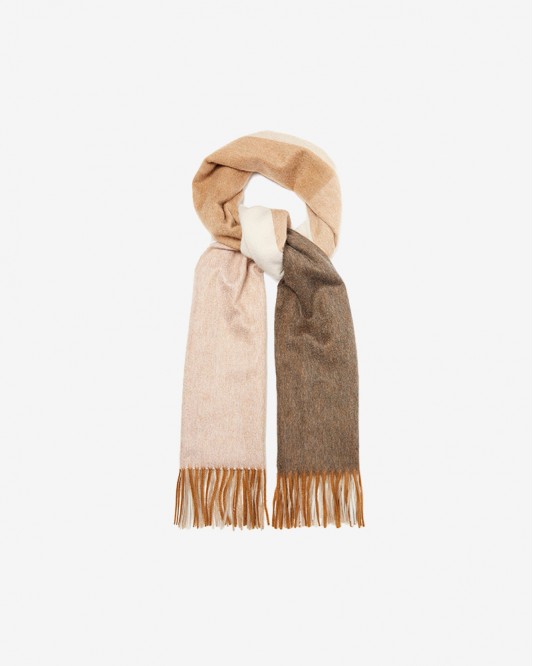 Women Cashmere Solid Scarf