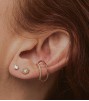 push pin earrings jewel