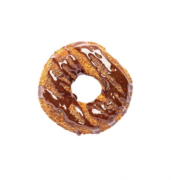 Donut with Milk Chocolate Glaze