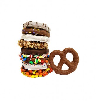 chocolate covered pretzel...