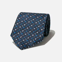 printed tie
